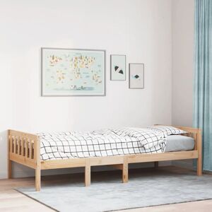 vidaXL Kinderbed - Massief dennenhout - 90x200cm - Kinderbed vidaXL Kinderbed - Massief dennenhout - 90x200cm - Kinderbed