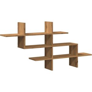 vidaXL Wall Shelf Oak 124.5x18x60.5 cm - Wall Shelf vidaXL Wall Shelf Oak 124.5x18x60.5 cm - Wall Shelf