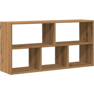 vidaXL Wall Shelf Artisian Oak 100x25x50 cm Engineered Wood - Wall Shelf vidaXL Wall Shelf Artisian Oak 100x25x50 cm Engineered Wood - Wall Shelf