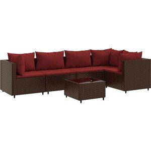 VidaXL Gartenset - Langlebiges Rattan, Modular, Gartenmöbel VidaXL Gartenset - Langlebiges Rattan, Modular, Gartenmöbel