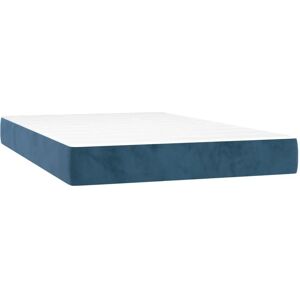 Matelas à ressorts ensachés vidaXL Bleu 120x210cm Matelas à ressorts ensachés vidaXL Bleu 120x210cm