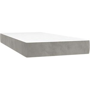 vidaXL 4016600 Matelas à ressorts ensachés - Matelas, Velours, 90x220cm vidaXL 4016600 Matelas à ressorts ensachés - Matelas, Velours, 90x220cm