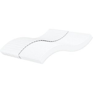 vidaXL Hochdichte Schaumstoffmatratze - 200x210 - Weiß - Matratze vidaXL Hochdichte Schaumstoffmatratze - 200x210 - Weiß - Matratze
