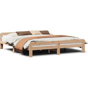 vidaXL Sengekarm Naturlig 200x200cm - Sengestel vidaXL Sengekarm Naturlig 200x200cm - Sengestel