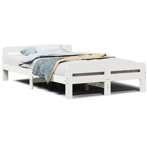 vidaXL Sengekarm Hvid 160x200 cm - Rammen vidaXL Sengekarm Hvid 160x200 cm - Rammen