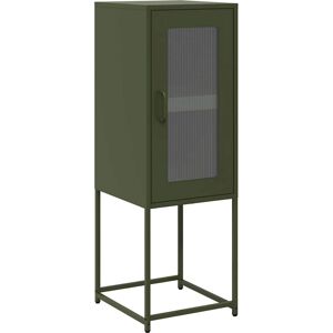 vidaXL Olivengrøn Skab - Stue Opbevaringsmøbel vidaXL Olivengrøn Skab - Stue Opbevaringsmøbel