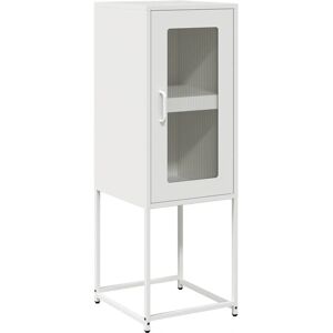 vidaXL Hvid stålskab - Opholdsstue møbel vidaXL Hvid stålskab - Opholdsstue møbel