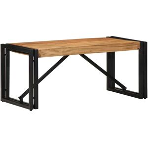 Table basse VidaXL en acacia carrée - Intérieur/Extérieur - Publicité Table basse VidaXL en acacia carrée - Intérieur/Extérieur - Publicité