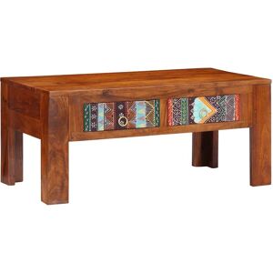 vidaXL Coffee Table 90x50x40 cm Solid Wood Acacia - Coffee Table vidaXL Coffee Table 90x50x40 cm Solid Wood Acacia - Coffee Table