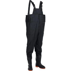 vidaXL Black Model 44 Waterproof Chest Waders - Chest Waders vidaXL Black Model 44 Waterproof Chest Waders - Chest Waders