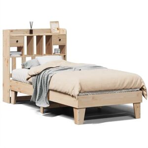 vidaXL Sengekarm - 135x190 cm - Massivt grantræ - Rustik stil vidaXL Sengekarm - 135x190 cm - Massivt grantræ - Rustik stil