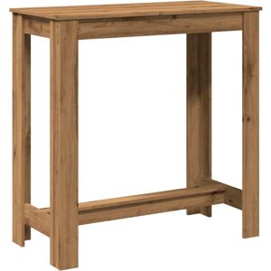 vidaXL Artisan Oak Bar Table - Kitchen, Dining, Lounge - Bar Table vidaXL Artisan Oak Bar Table - Kitchen, Dining, Lounge - Bar Table