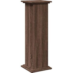 vidaXL Display Stand with Storage - Brown Oak - 3-tier - Display Shelf vidaXL Display Stand with Storage - Brown Oak - 3-tier - Display Shelf