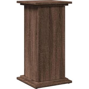 vidaXL Display Stand with Storage Brown Oak - Display Stand vidaXL Display Stand with Storage Brown Oak - Display Stand