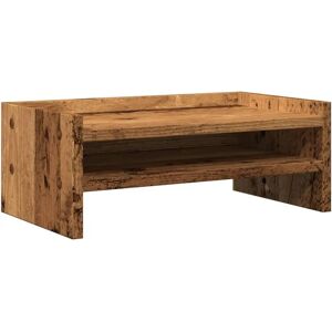 vidaXL Old Wood Monitor Stand - 42x24x16 cm - Desk Riser vidaXL Old Wood Monitor Stand - 42x24x16 cm - Desk Riser
