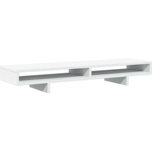 vidaXL Monitor Stand White 100x27x15 cm - Monitor Stand vidaXL Monitor Stand White 100x27x15 cm - Monitor Stand