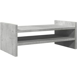 vidaXL Monitor Stand Concrete Grey 50x27x20 cm Engineered Wood - Monitor Type vidaXL Monitor Stand Concrete Grey 50x27x20 cm Engineered Wood - Monitor Type