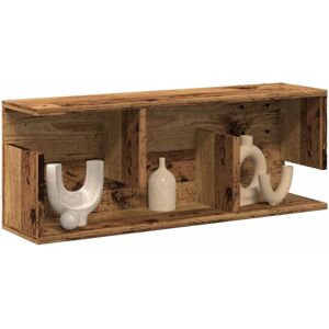 vidaXL Wall Cabinet Old Wood Engineered Wood - Wall Cabinet vidaXL Wall Cabinet Old Wood Engineered Wood - Wall Cabinet
