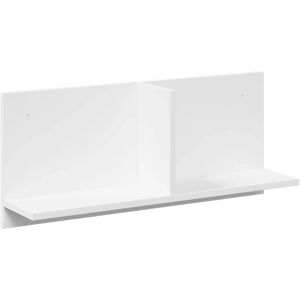 vidaXL Wall Cabinet 70x16.5x30 cm White Engineered Wood - Wall Cabinet vidaXL Wall Cabinet 70x16.5x30 cm White Engineered Wood - Wall Cabinet