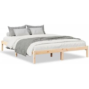 vidaXL 852406 Bettgestell - Unterstützung 140x210 cm - Rustik Design vidaXL 852406 Bettgestell - Unterstützung 140x210 cm - Rustik Design