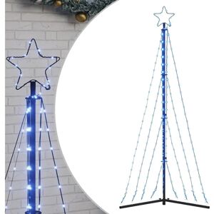 vidaXL Blue LED Christmas Tree Light 339 LEDs 187 cm - Christmas Light vidaXL Blue LED Christmas Tree Light 339 LEDs 187 cm - Christmas Light