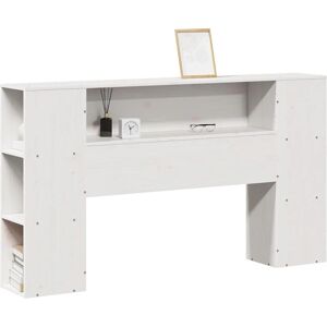 vidaXL Headboard with Storage 150cm White - Headboard vidaXL Headboard with Storage 150cm White - Headboard