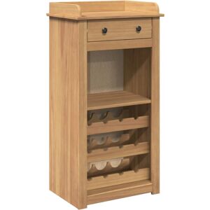 vidaXL 4016390 Weinschrank - Rustikales Kiefernregal für 9 Flaschen vidaXL 4016390 Weinschrank - Rustikales Kiefernregal für 9 Flaschen