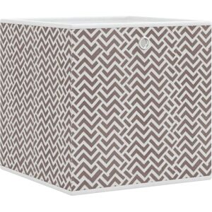vidaxl Cajas de almacenamiento plegables - 10 piezas - Marrón - Cubo de almacenamiento vidaxl Cajas de almacenamiento plegables - 10 piezas - Marrón - Cubo de almacenamiento