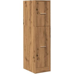 vidaXL Apothecary Cabinet Artisian Oak - Engineered Wood - 30x41x118 cm vidaXL Apothecary Cabinet Artisian Oak - Engineered Wood - 30x41x118 cm