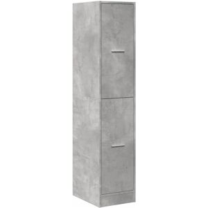 vidaXL Concrete Grey Storage Cabinet - 30x41x144.5 cm - Storage Cabinet vidaXL Concrete Grey Storage Cabinet - 30x41x144.5 cm - Storage Cabinet