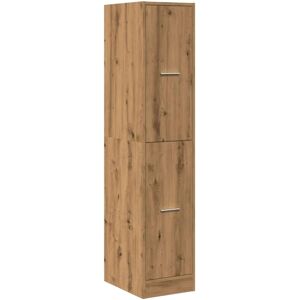 vidaXL Artisian Oak 30x41x144.5cm Cabinet - Storage & Decor vidaXL Artisian Oak 30x41x144.5cm Cabinet - Storage & Decor