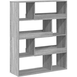 vidaXL Grijs Sonoma Engineered Hout Boekenkast - Woonkamer Opberging vidaXL Grijs Sonoma Engineered Hout Boekenkast - Woonkamer Opberging