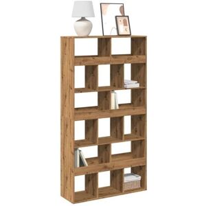 vidaXL Oak Bookcase - 100x33x187.5cm Storage Shelf vidaXL Oak Bookcase - 100x33x187.5cm Storage Shelf