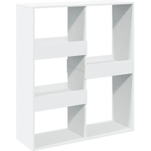 vidaXL Weiße 100x33x155,5 cm Engineered Wood Bücherregal - Wohnzimmeraufbewahrung vidaXL Weiße 100x33x155,5 cm Engineered Wood Bücherregal - Wohnzimmeraufbewahrung