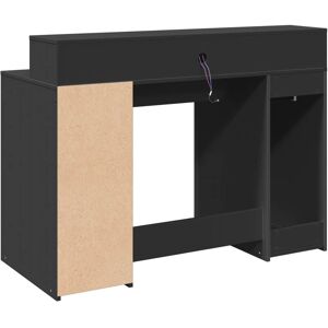 vidaXL 3309412 Black LED Desk - Durable Office & Gaming Table vidaXL 3309412 Black LED Desk - Durable Office & Gaming Table