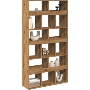 vidaXL Oak Room Divider - 100x33x187.5cm Artisan Wood vidaXL Oak Room Divider - 100x33x187.5cm Artisan Wood