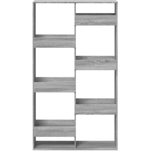 vidaXL Grey Sonoma 100x33x175 cm Engineered Wood Room Divider - Room Type vidaXL Grey Sonoma 100x33x175 cm Engineered Wood Room Divider - Room Type