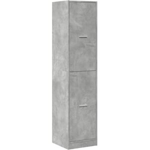 vidaXL Concrete Grey 40x41x174.5 cm Storage Cabinet - Storage Cabinet vidaXL Concrete Grey 40x41x174.5 cm Storage Cabinet - Storage Cabinet