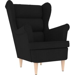Chaise Accent VidaXL - Confortable, Durable, Noir - Publicité Chaise Accent VidaXL - Confortable, Durable, Noir - Publicité