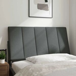 vidaXL Kopfteil-Kissen Stoff Dunkelgrau - Headboard vidaXL Kopfteil-Kissen Stoff Dunkelgrau - Headboard