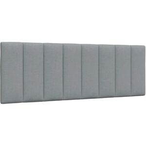vidaXL Kopfteil-Kissen Hellgrau 140 cm - Kopfteil, Bett dekor, Polster, Wandmontage vidaXL Kopfteil-Kissen Hellgrau 140 cm - Kopfteil, Bett dekor, Polster, Wandmontage