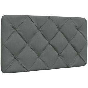 vidaXL Coussin tête gris foncé - Tête de lit - Publicité vidaXL Coussin tête gris foncé - Tête de lit - Publicité
