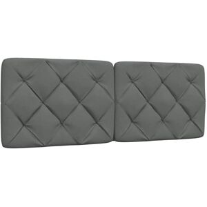 vidaXL 4019213 Pernă pentru tetiere Textil Gri Închis - Tetiere vidaXL 4019213 Pernă pentru tetiere Textil Gri Închis - Tetiere