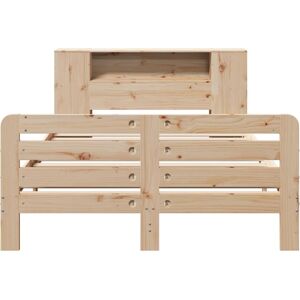 vidaXL Bed Frame without Mattress - 120x200 cm Solid Wood Pine vidaXL Bed Frame without Mattress - 120x200 cm Solid Wood Pine
