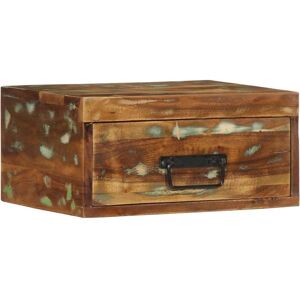 vidaXL Wall-mounted Bedside Cabinet Reclaimed Multi colour vidaXL Wall-mounted Bedside Cabinet Reclaimed Multi colour