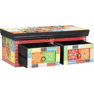 vidaXL 60x30x24 cm Multi coloured Solid Wood Wall Mounted TV Cabinet - TV Cabinet vidaXL 60x30x24 cm Multi coloured Solid Wood Wall Mounted TV Cabinet - TV Cabinet