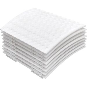 vidaXL White Christmas Tree Skirt - Christmas Tree Base Cover vidaXL White Christmas Tree Skirt - Christmas Tree Base Cover