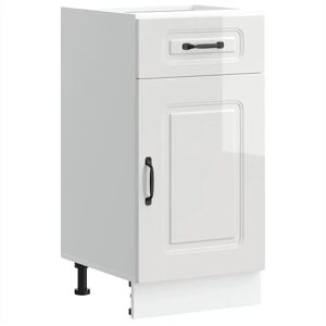 VidaXL 853469 Witte Keukenopbergkast - Keukenopslag VidaXL 853469 Witte Keukenopbergkast - Keukenopslag