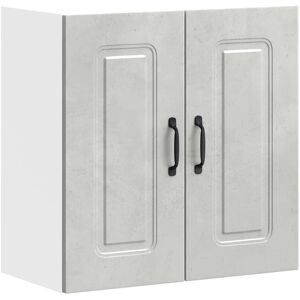 vidaXL Kalmar Grey Concrete Wall Cabinet - Kitchen Storage vidaXL Kalmar Grey Concrete Wall Cabinet - Kitchen Storage