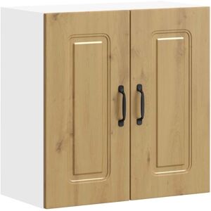 vidaXL Kitchen Wall Cabinet Kalmar Artisan Oak - Wall Cabinet vidaXL Kitchen Wall Cabinet Kalmar Artisan Oak - Wall Cabinet
